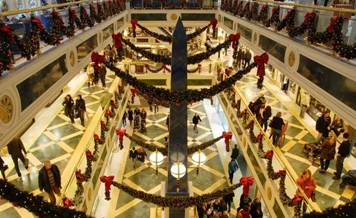 Elegant dining setup with warm lighting